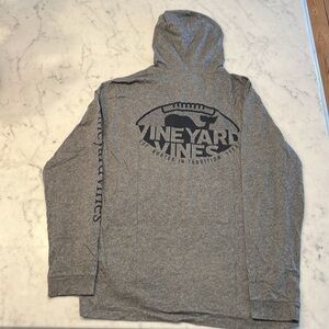 SOLD.  Vineyard Vines Hoodie - Rooted in Tradition Football Graphic - Sz M